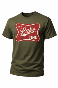 Load image into Gallery viewer, It’s Lake Time T-Shirt – Florida Outfitters Boating &amp; Dockside Tee